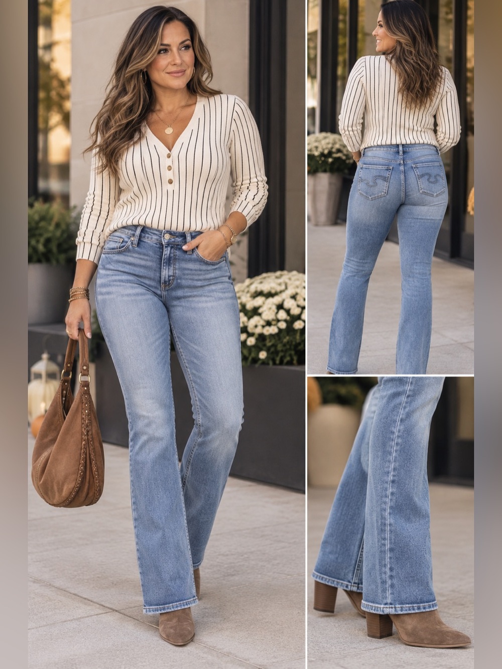 SILVER JEANS Suki Slim Boot Curvy Mid Rise Jean NWT - Picture 1 of 10
